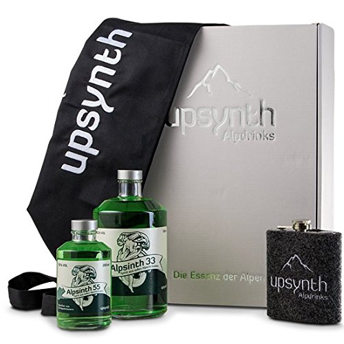 Geschenkbox Upsynth Spirit Flachmann Geschenkbox Upsynth Spirit Flachmann von Alpsynth