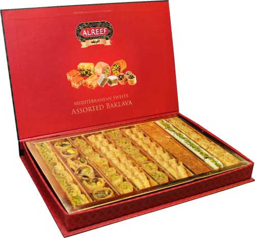 Alreef Mediterranes Baklava sortiert, 800 g (70–80 Stück) von Alreef