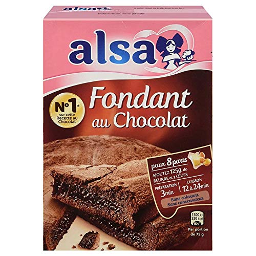 Alsa © Prã reitung Fondant au chocolat (3er-Pack) von Alsa