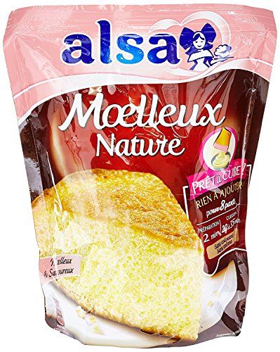 Alsa Alsa alsa vorbereitung backen kuchen moist natur 500g - set aus 2 von Alsa