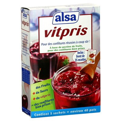 Alsa Gélifiant Confiture Vitpris 5 Sachets 188 g von Alsa