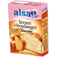 Alsa Levure Boulangere Briochin, 27,5 g, 5 Stück von Alsa