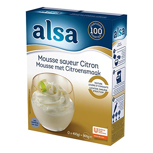 Alsa Mousse mit Zitronengeschmack - Packung 800 Gramm von Alsa