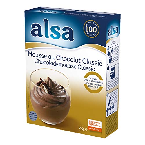 Alsa Schokoladenmousse-Klassiker - Pack 950 Gramm von Alsa