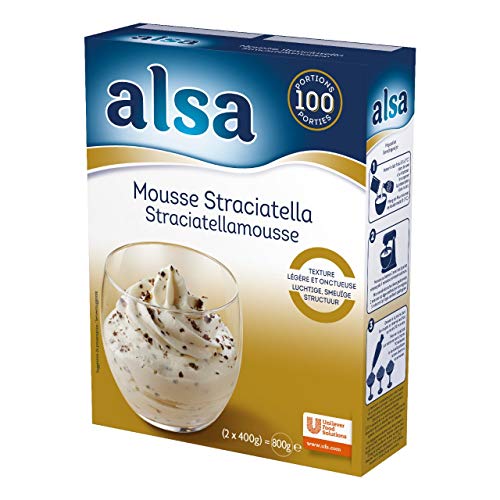 Alsa Straciatella-Mousse - Packung 800 Gramm von Alsa