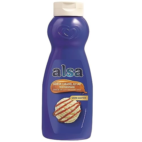 Alsa Topping Toffee Karamell - Flasche 1 Kilo von Alsa