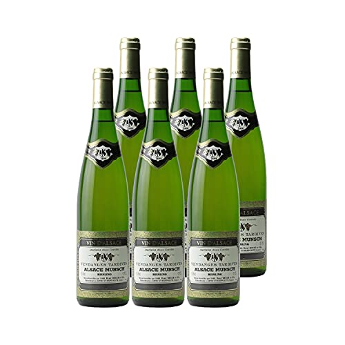 Alsace Riesling Vendanges Tardives Weißwein 2000 - Alsace Munsch - g.U. - Elsass Frankreich - Rebsorte Riesling - 6x75cl von Generisch