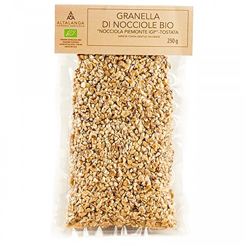 Bio Haselnüsse geröstet und gehackt 'Tonda Gentile' Nocciola Piemonte IGP - 250 g vakuumiert Bio Haselnüsse geröstet und gehackt 'Tonda Gentile' Nocciola Piemonte IGP - 250 g vakuumiert von Altalanga Azienda