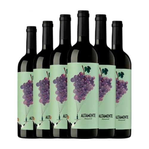 Altamente Vinos Monastrell Jumilla 75 cl (Schachtel mit 6 Flaschen von 75 cl) von Distribuidor