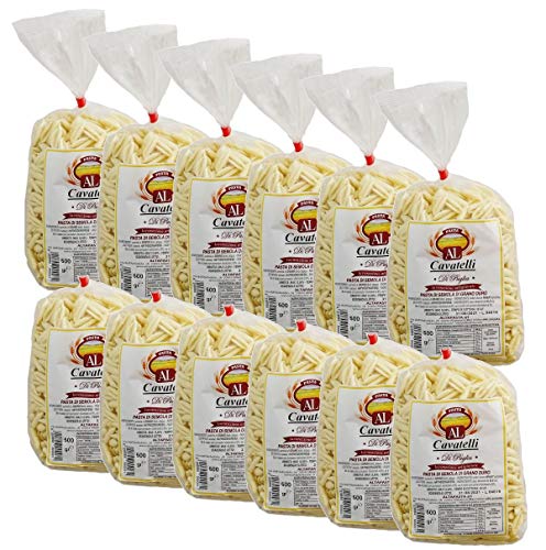 Frische Cavatelli Nudeln aus Italien 12 x 500g - trafila in bronzo - cavo pasta - capunti - kleine muschelförmige Nudeln Frische Cavatelli Nudeln aus Italien 12 x 500g - trafila in bronzo - cavo pasta - capunti - kleine muschelförmige Nudeln von Altapasta