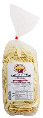 Frische Foglie d'Ulivo Nudeln aus Italien 500g - Original Foglie d'Ulivo Pasta - trafila in bronzo - Olivenblatt Nudeln von Altapasta