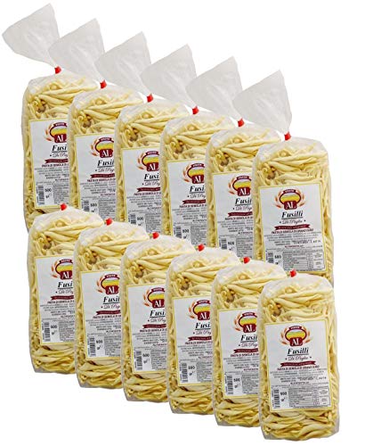 Frische Fusilli Nudeln aus Italien 12 x 500g - Original Fusili Pasta - trafila in bronzo Frische Fusilli Nudeln aus Italien 12 x 500g - Original Fusili Pasta - trafila in bronzo von Altapasta