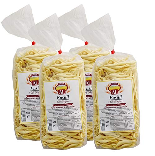 Frische Fusilli Nudeln aus Italien 4 x 500g - Original Fusili Pasta - trafila in bronzo Frische Fusilli Nudeln aus Italien 4 x 500g - Original Fusili Pasta - trafila in bronzo von Altapasta