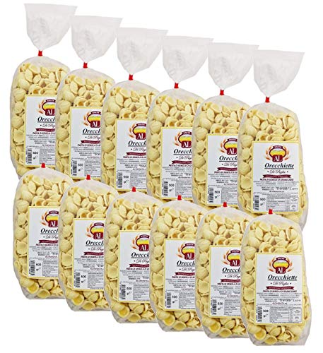 Frische Orecchiette Nudeln aus Italien 12 x 500g - Original Orecchiette Pasta - trafila in bronzo - Handwerkliche Verarbeitung Frische Orecchiette Nudeln aus Italien 12 x 500g - Original Orecchiette Pasta - trafila in bronzo - Handwerkliche Verarbeitung von Altapasta