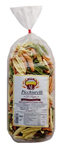 Frische Picchiarelli Tricolor Nudeln aus Italien 500g - trafila in bronzo von Altapasta