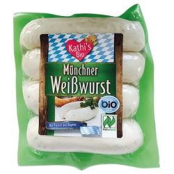 Münchner Weißwurst (4 Stück) von Altdorfer Biofleisch
