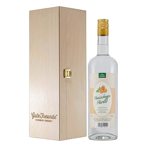 Alte Mühle Marillen - Schnaps mit Geschenk-Holzkiste Alte Mühle Marillen - Schnaps mit Geschenk-Holzkiste von Alte Mühle