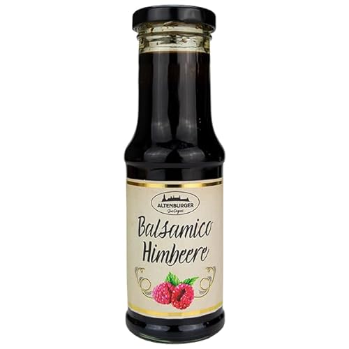 Altenburger Original Himbeer Balsamico, 200 ml in der Flasche, frische Fruchtbalsamico-Kreation für sommerlich leichte Speisen von Altenburger Original