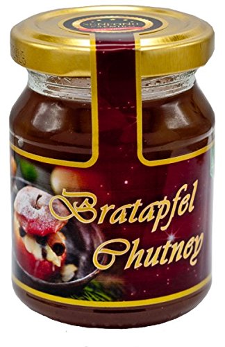 Altenburger Original Senfonie Premium Bratapfel Chutney, 160g im Glas, weihnachtlich-fruchtig mit Apfelstücken und winterlichen Gewürzen von Altenburger Original