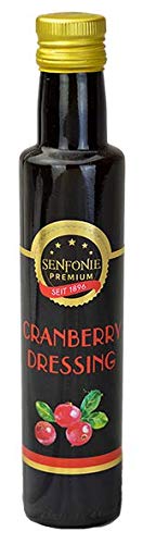 Altenburger Original Senfonie Premium Cranberry Dressing, 250ml, mild-fruchtiger Genuss ohne Zusatz von Konservierungsmitteln, Geschmacksverstärkern, Farbstoffen und Aromen von Altenburger Original