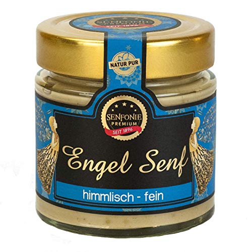 Altenburger Original Senfonie Premium Engel Senf, 180ml im Glas, himmlisch süßer Senf mit Feige verfeinert von Altenburger Original