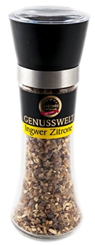 Altenburger Original Senfonie Premium Gewürzmühle Ingwer Zitrone 120g Mühle I Süße Mischung aus Ingwer & belebender Zitrone & Kandiszucker von Altenburger Original