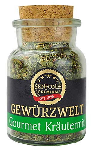 Altenburger Original Senfonie Premium Gourmet Kräutermix, 40g im Korkenglas, Gewürzmischung ohne Salz mit feinsten Kräutern aus dem Garten von Altenburger Original