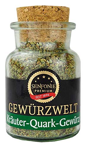 Altenburger Original Senfonie Premium Kräuter-Quark-Gewürz mit Käse, 40g im Korkenglas, für Folien-Kartoffeln, Aufläufe und als Dip für Gemüse von Altenburger Original