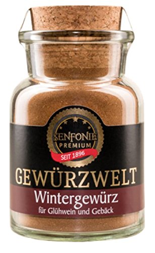 Altenburger Original Senfonie Premium Wintergewürz, 75g im Korkenglas, Gewürzmischung für Kuchen, Kekse, Glühwein und Punsch von Altenburger Original