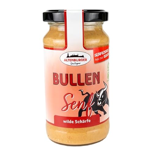 Bullen Senf (200ml Glas) von Altenburger Original