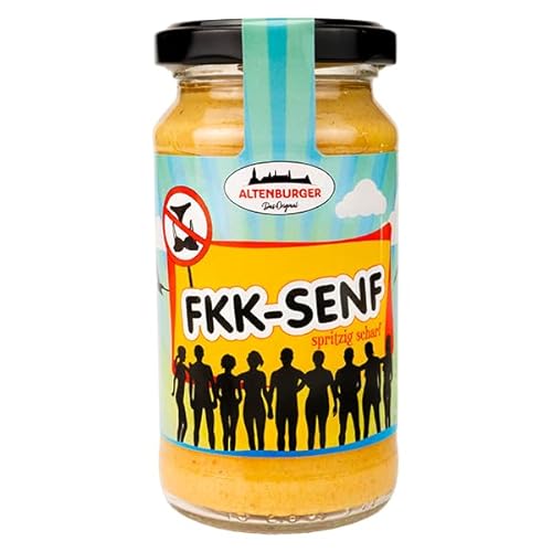 Camper FKK Senf - spritzig, scharf (200ml Glas) von Altenburger Original