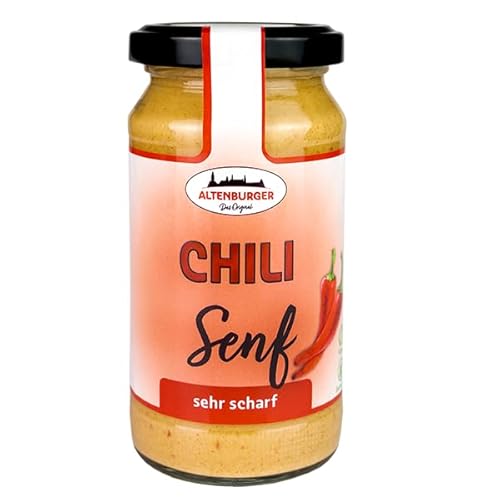 Chili Senf (200ml Glas) von Altenburger Original