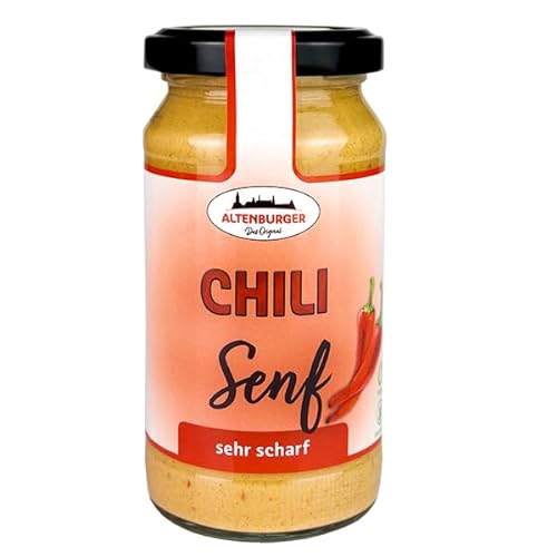 Chili Senf (200ml Glas) von Altenburger Original