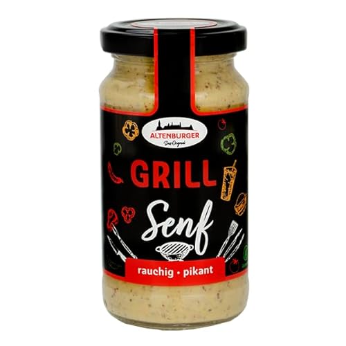 Grill Senf (200ml Glas) von Altenburger Original