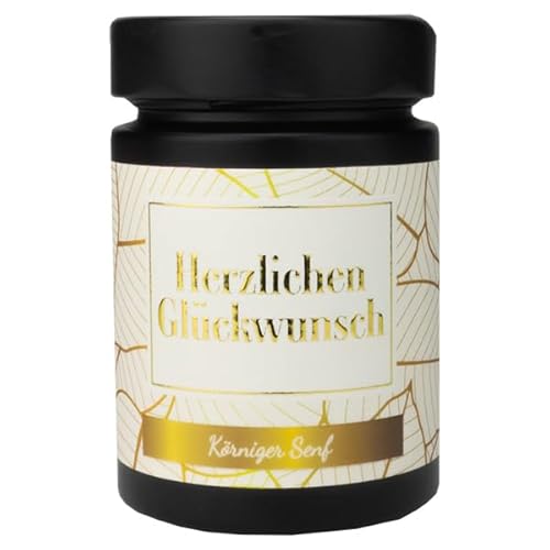 Herzlichen Glückwunsch Senf, 180ml von Altenburger Original