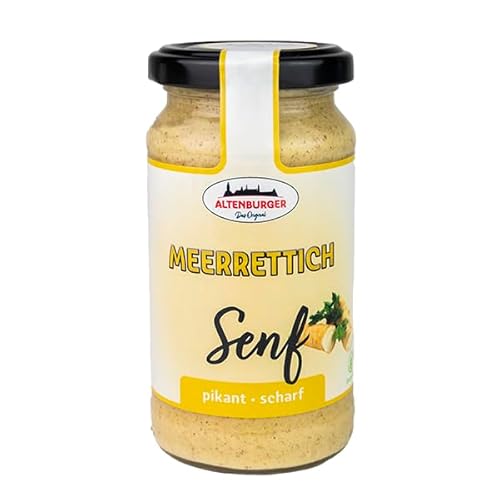 Meerrettich Senf (200ml Glas) von Altenburger Original