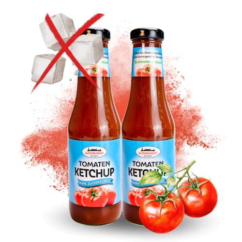 Tomatenketchup ohne Zuckersatz Set (2x 450ml) von Altenburger Original