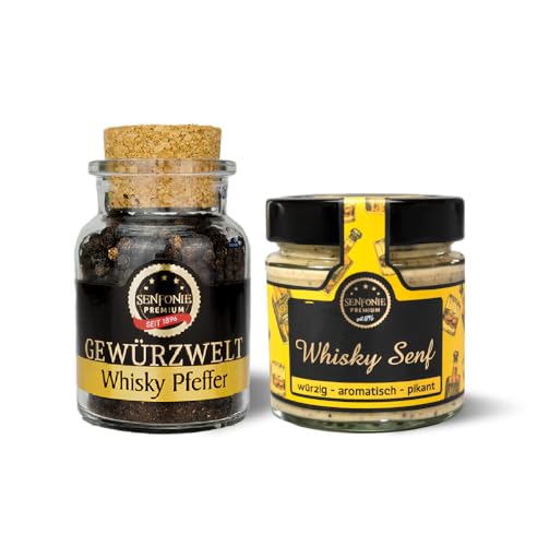 Whisky Set mit Senf & Pfeffer Premium Whisky Set mit Senf & Pfeffer Premium von Altenburger Original