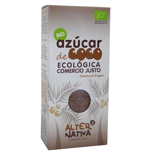 Kokos Rohrzucker, Bio & Fairtrade, 250g Packung Kokos Rohrzucker, Bio & Fairtrade, 250g Packung von Alternativa 3