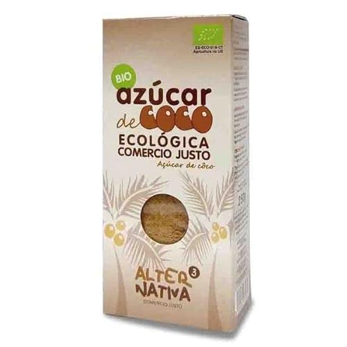 Kokos Rohrzucker, Bio & Fairtrade, 250g Packung von Alternativa 3