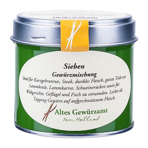 Altes Gewürzamt - Sieben, Pfeffermischung Dose 90g von Altes Gewürzamt