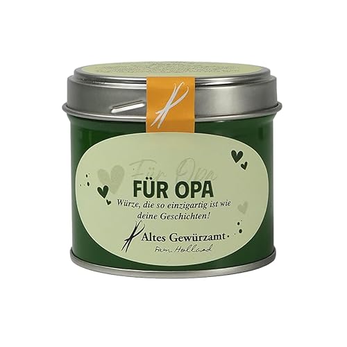 Altes Gewürzamt - 31408 "Für Opa" - Sieben - Dose 90 Gramm von Altes Gewürzamt Ingo Holland