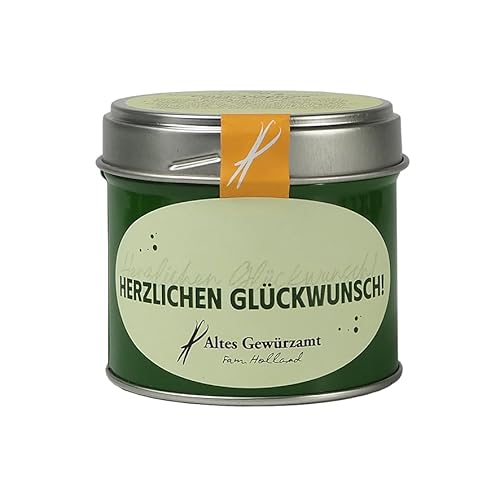 Altes Gewürzamt - 31410 "Herzlichen Glückwunsch!" - Curry Anapurna - Dose 70 Gramm von Altes Gewürzamt Ingo Holland