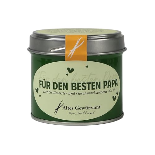 Altes Gewürzamt - 31413 "Für den besten Papa" - Steakpfeffer Gewürzamt - Dose 90 Gramm von Altes Gewürzamt Ingo Holland