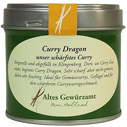 Altes Gewürzamt Curry Dragon scharf Gewürzmischung Gewürz 70 g - Ingo Holland von Altes Gewürzamt GmbH