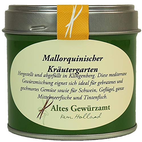 Altes Gewürzamt Mallorquinischer Kräutergarten Gewürzmischung Gewürz 35 g - Ingo Holland von Altes Gewürzamt Ingo Holland