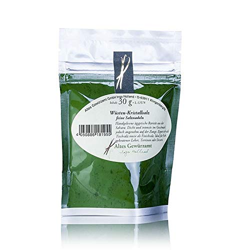 Wüsten-Kristallsalz, feine Salznadeln, Altes Gewürzamt, 30g Wüsten-Kristallsalz, feine Salznadeln, Altes Gewürzamt, 30g von Altes Gewürzamt Ingo Holland