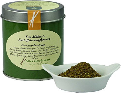 Tim Mälzers Kartoffelstampfgewürz Gewürzzubereitung, 85g Tim Mälzers Kartoffelstampfgewürz Gewürzzubereitung, 85g von Altes Gewürzamt Ingo Holland