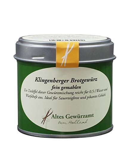 Altes Gewürzamt Klingenberg Brotgewürz fein gemahlen 60 Gramm - Ingo Holland von Altes Gewürzamt