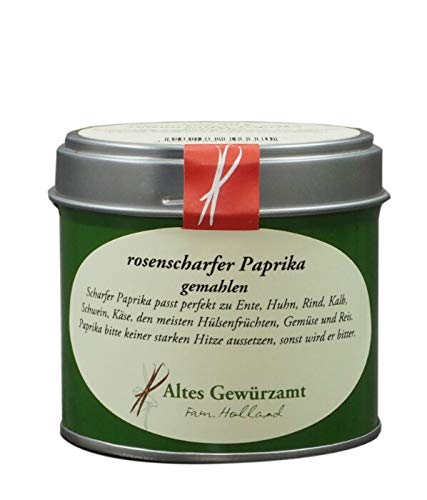 Altes Gewürzamt Paprika rosenscharf 80 g - Ingo Holland von Altes Gewürzamt